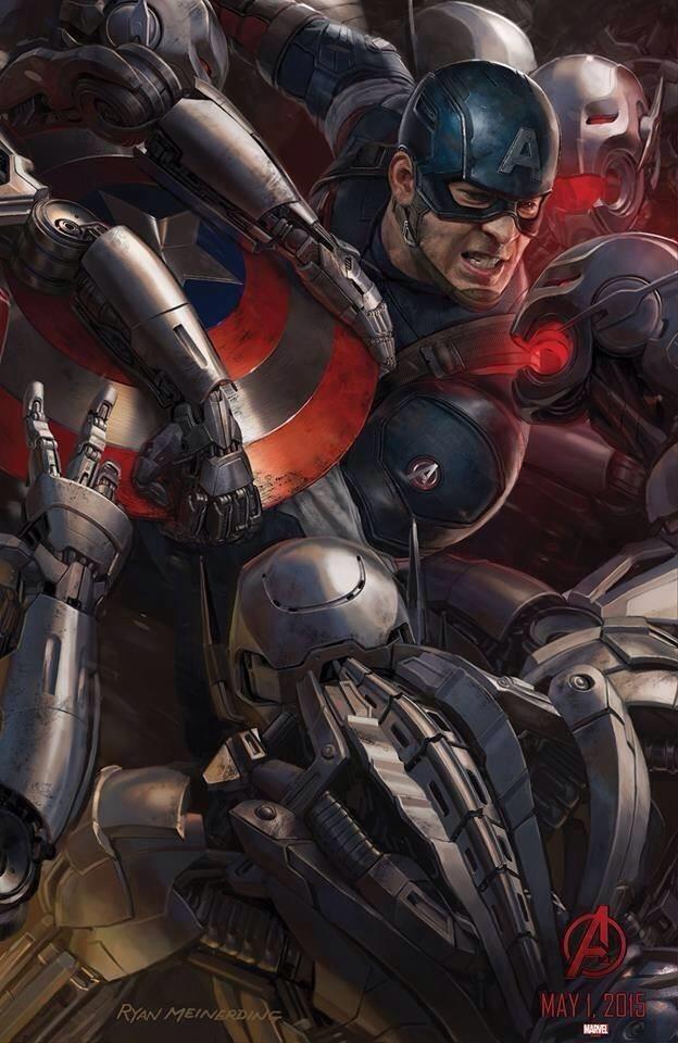 avengers age of ultron comiccon poster 04