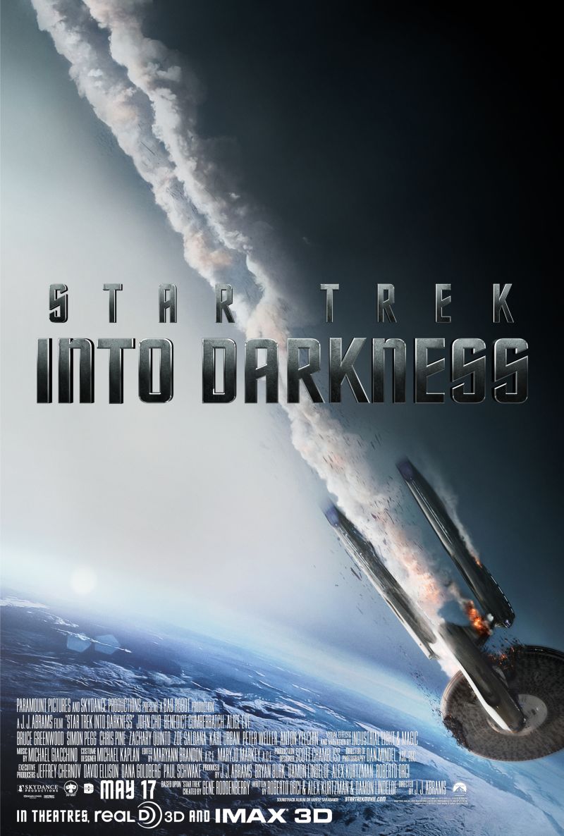 star trek into darkness imax poster