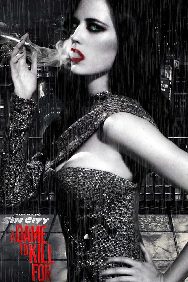 sin city a dame to kill for eva green poster
