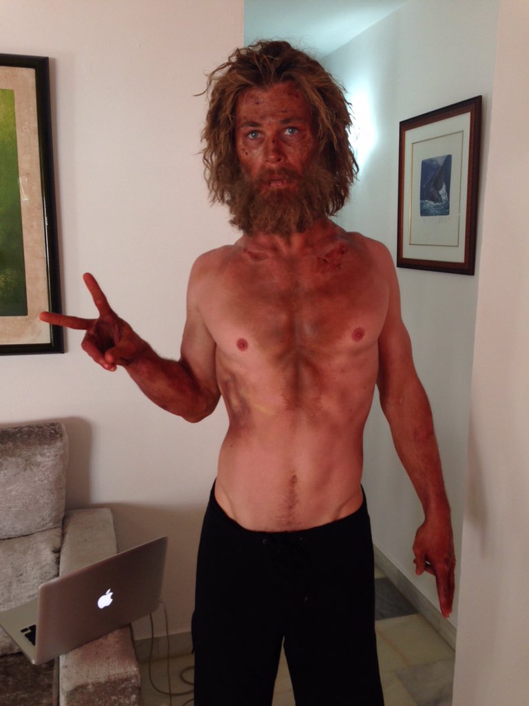 chris hemsworth diets for in the heart of the sea